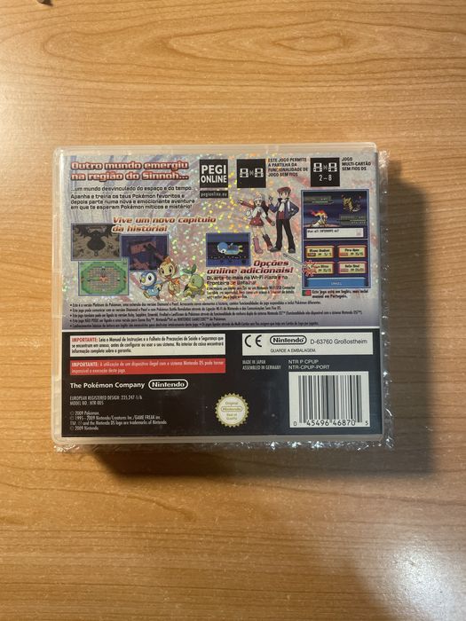 Pokémon Platinum - Jogo Nintendo DS Original - PAL (Versão Portuguesa)
