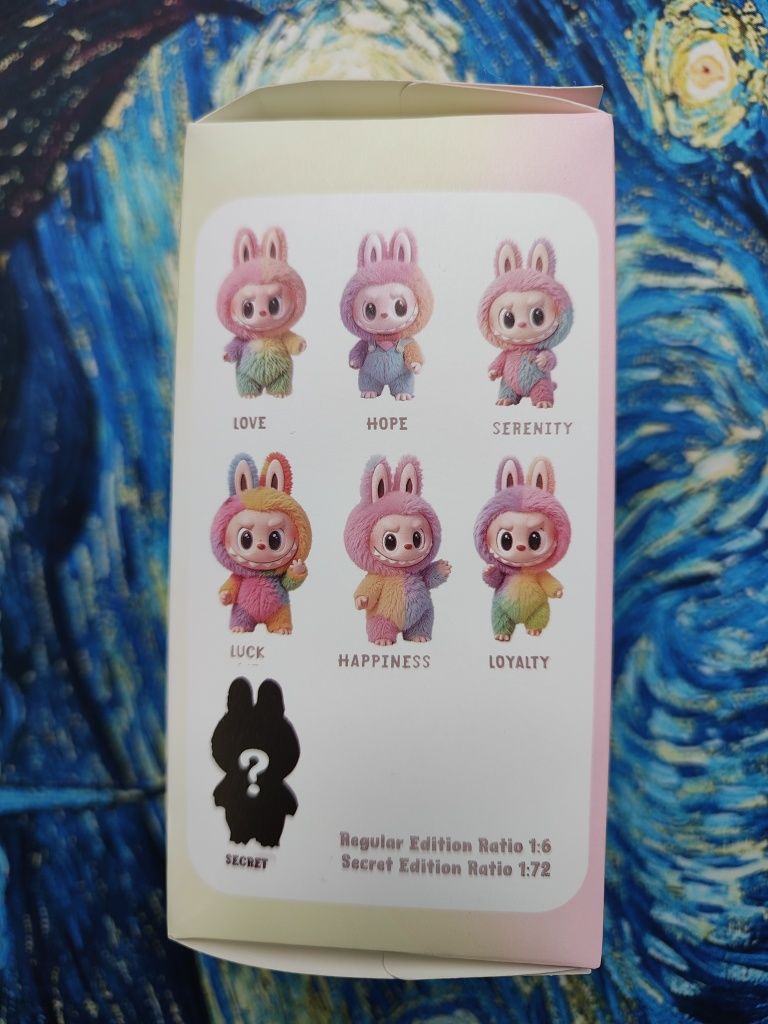 Labubu 4, kolorowy blindbox nowy