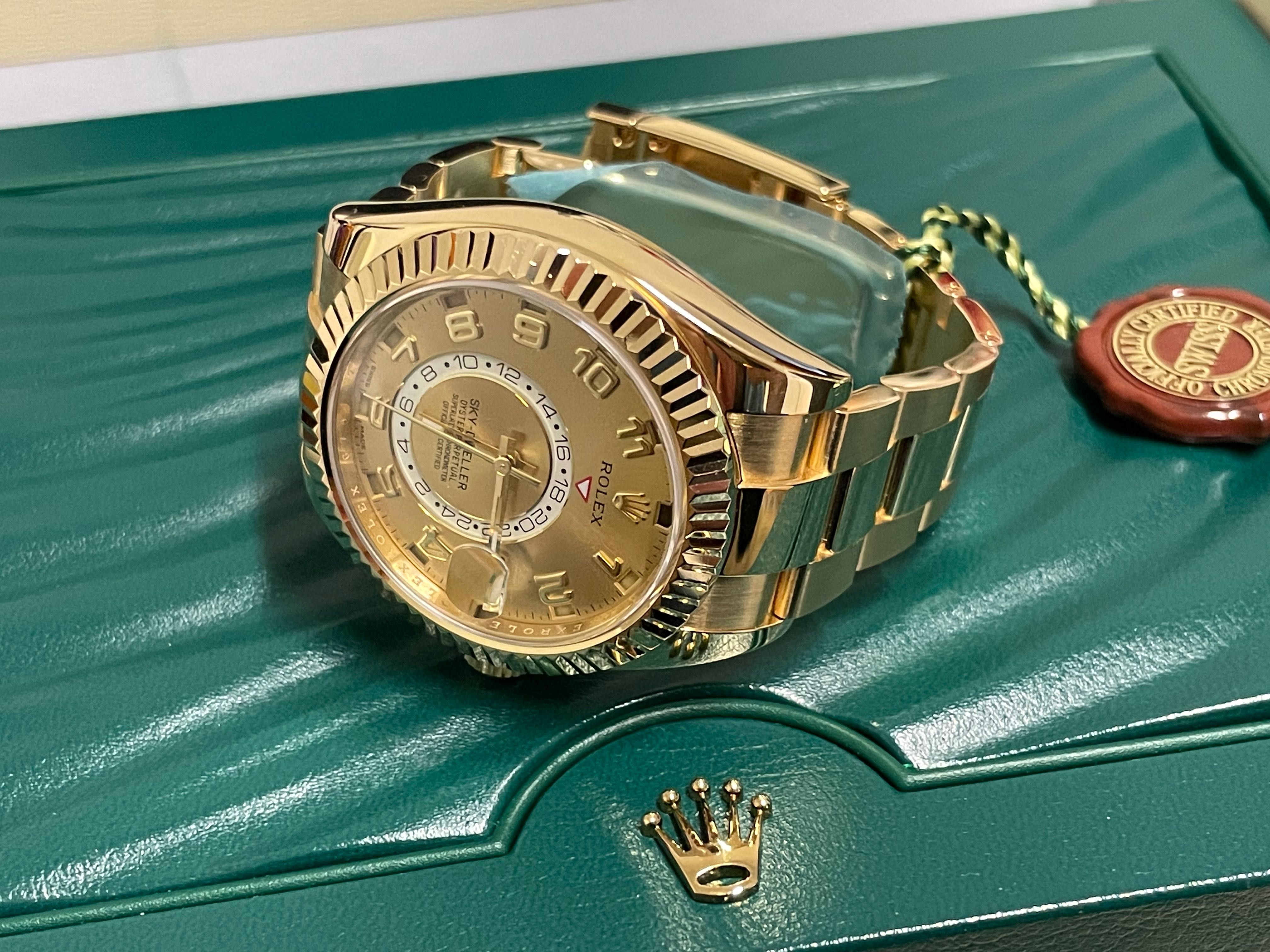 Rolex Sky Dweller Ouro C/ Novo