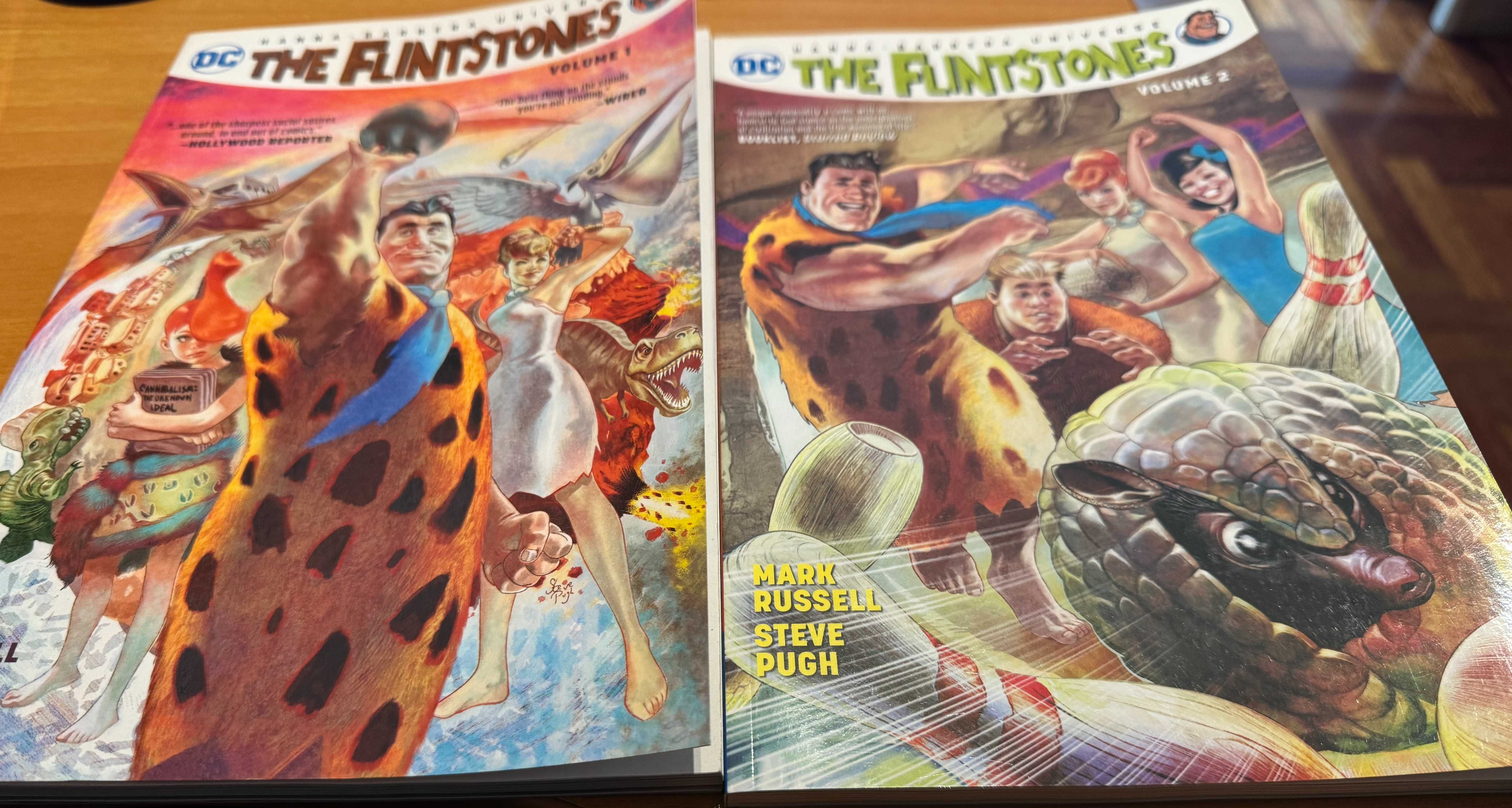 TPB The Flinstones Vols 1 e 2 (Mark Russell) portes grátis (304 págs)