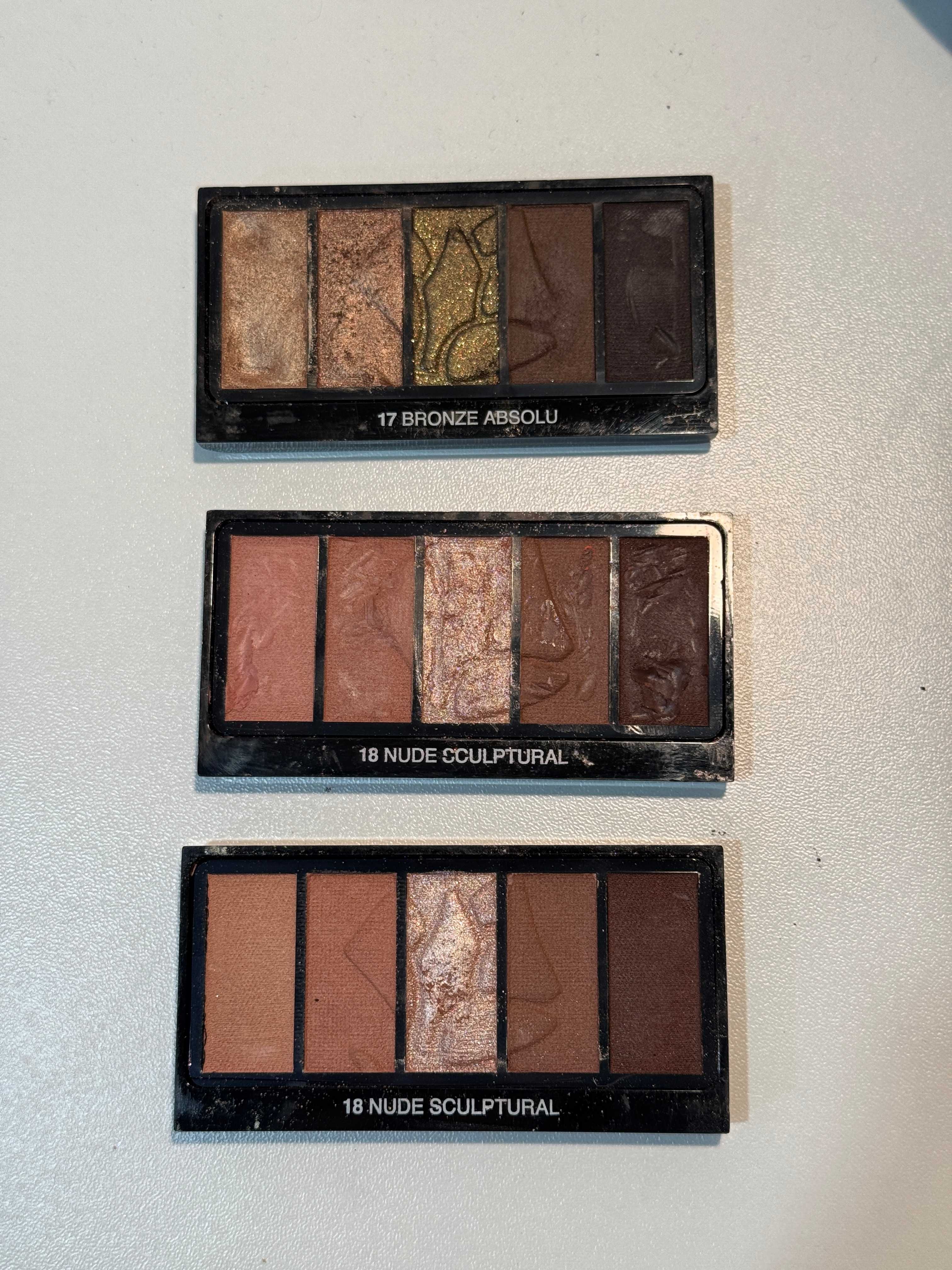 Палетки тіней від lancôme