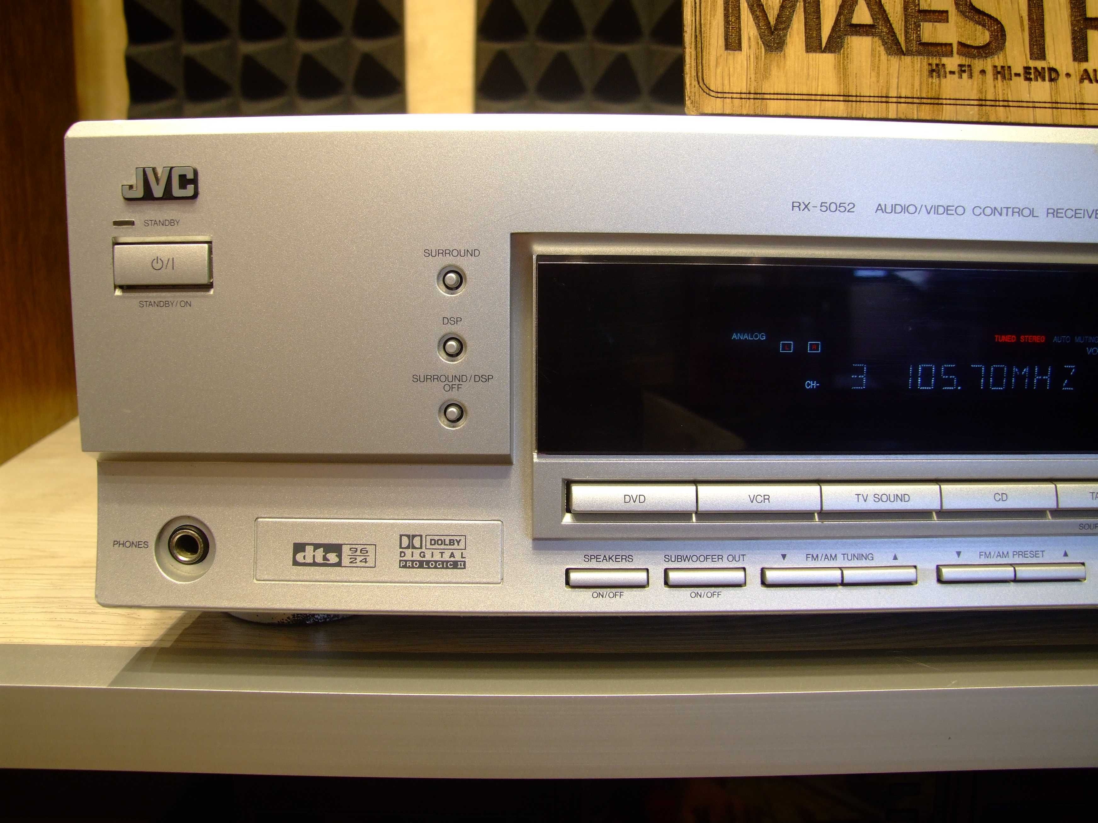 Ресівер JVC RX-5052. 5х100. 8-16 Ом. Без передплати