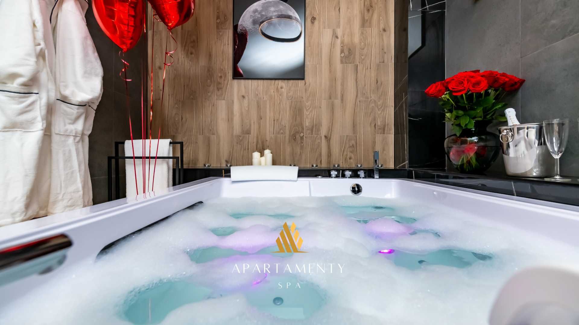 VIP  Luksusowy Apartament z własną sauną i jacuzzi Wynajem 24H
