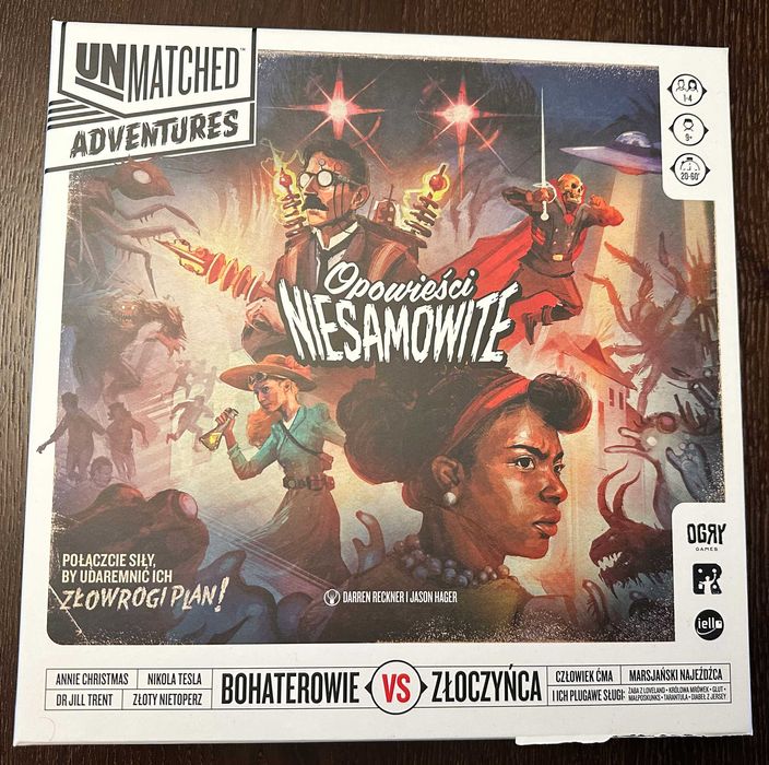 Unmatched Adventures Opowieści Niesamowite PL komplet figurek