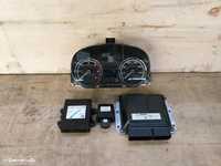 Conjunto de centralina mitsubishi l200 strakar 2.4 did kj kk kl 4n15,