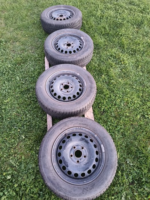 Koła opony zimowe r16 195/65 rozstaw 5x112 felgi audi