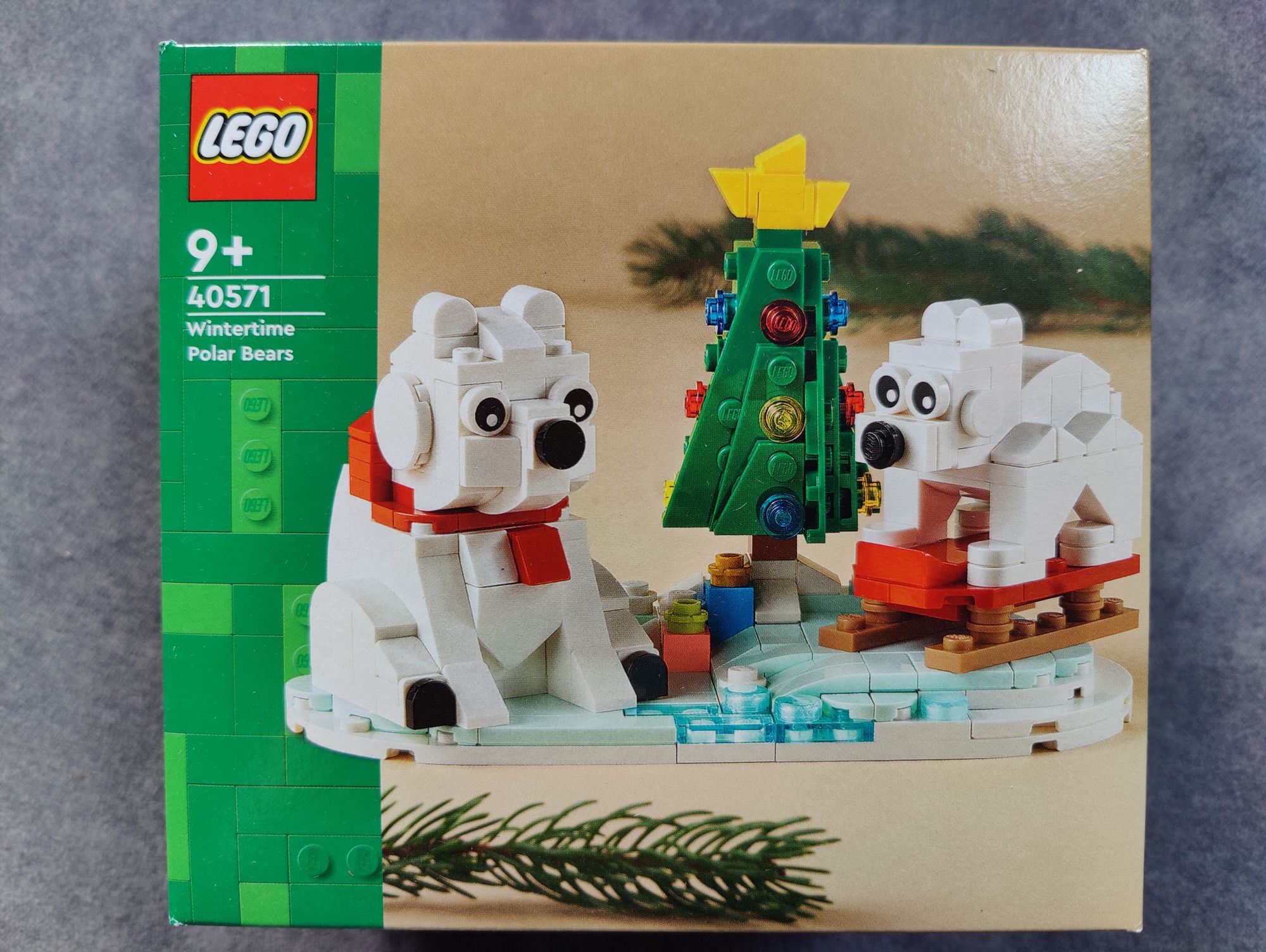 Lego Okolicznościowe 40571 Zimowe niedźwiedzie polarne