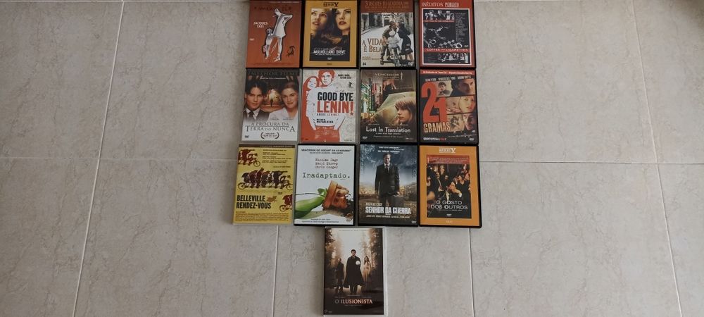 DVDs filmes inspiradores