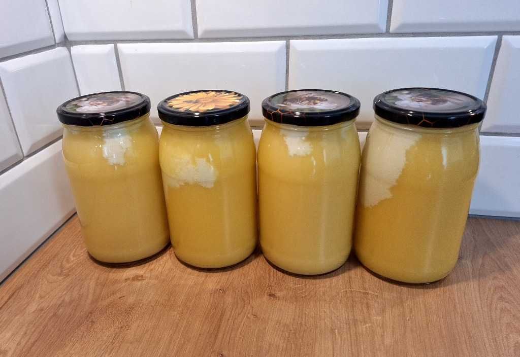 Miód Rzepakowo Mniszkowy 1.2kg 0.9l 2024 z własnej pasieki