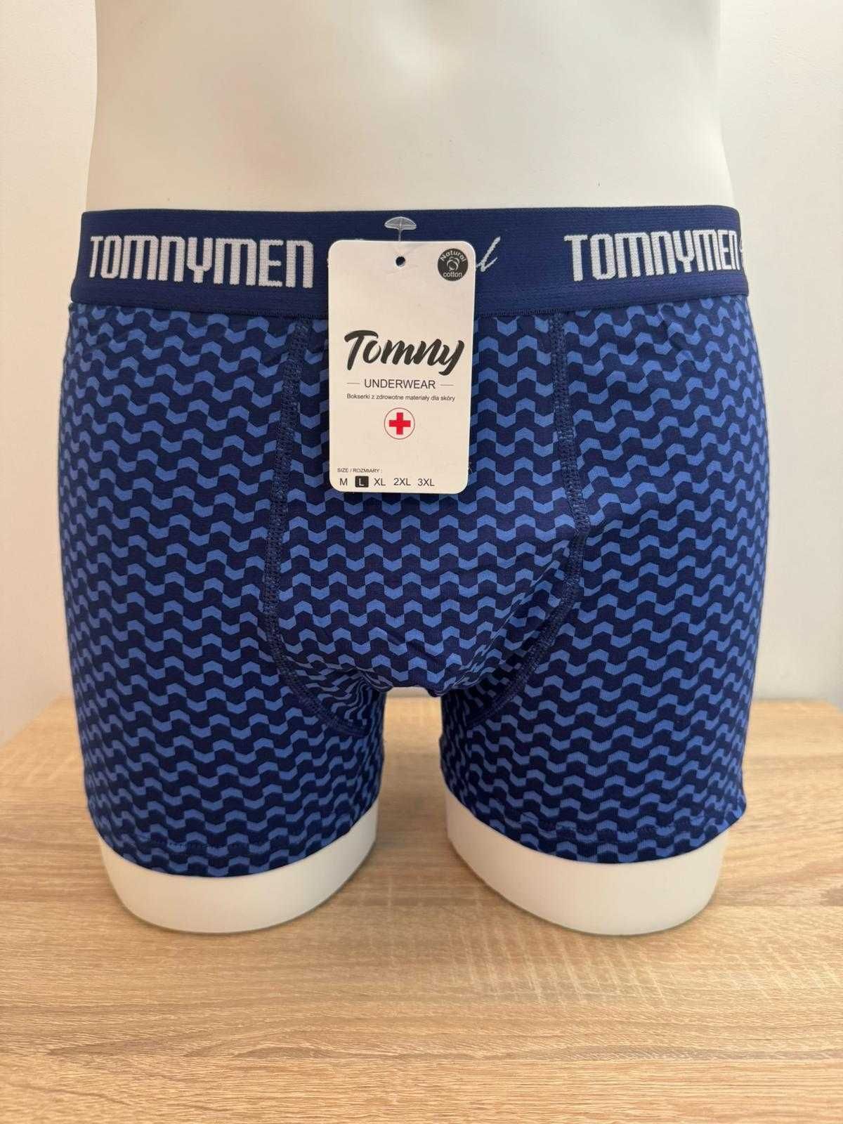 Bokserki męskie bawełniane w rozmiarach M, L, XL, XXL, XXXL