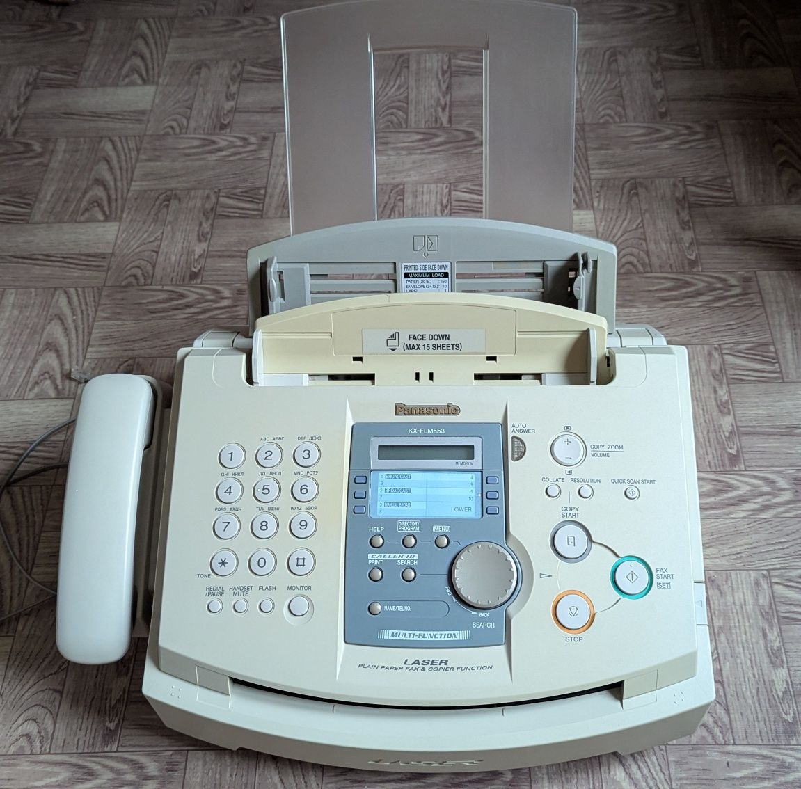 Факсимільний апарат (факс) Panasonic KX-FLM553