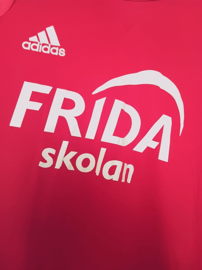 Koszulka sportowa męska adidas t-shirt Climalite czerwona Klubbhuset