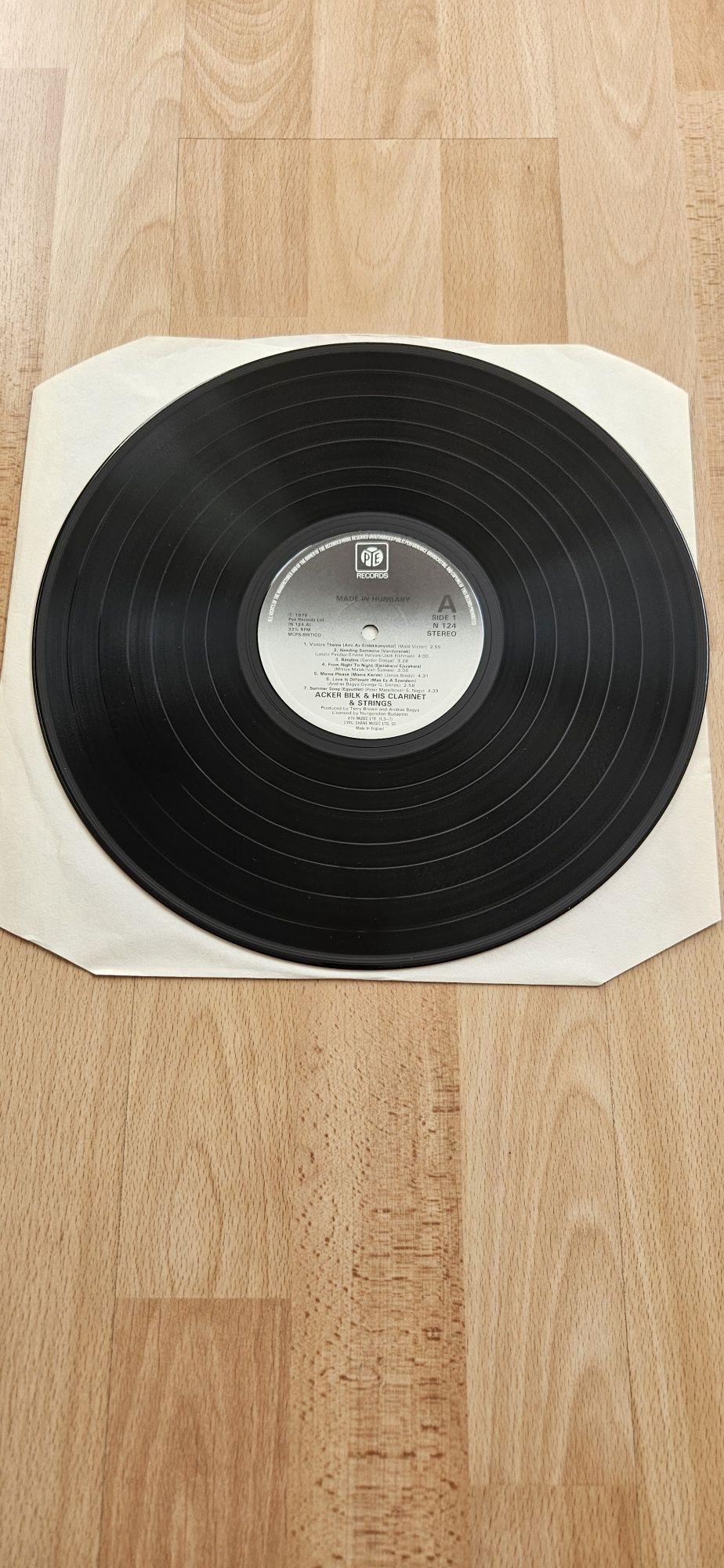Acker Bilk - Made In Hungary (1979) winyl