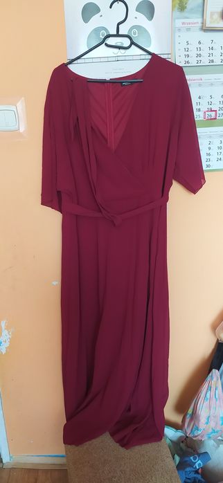 Sukienka SHEIN Bordo