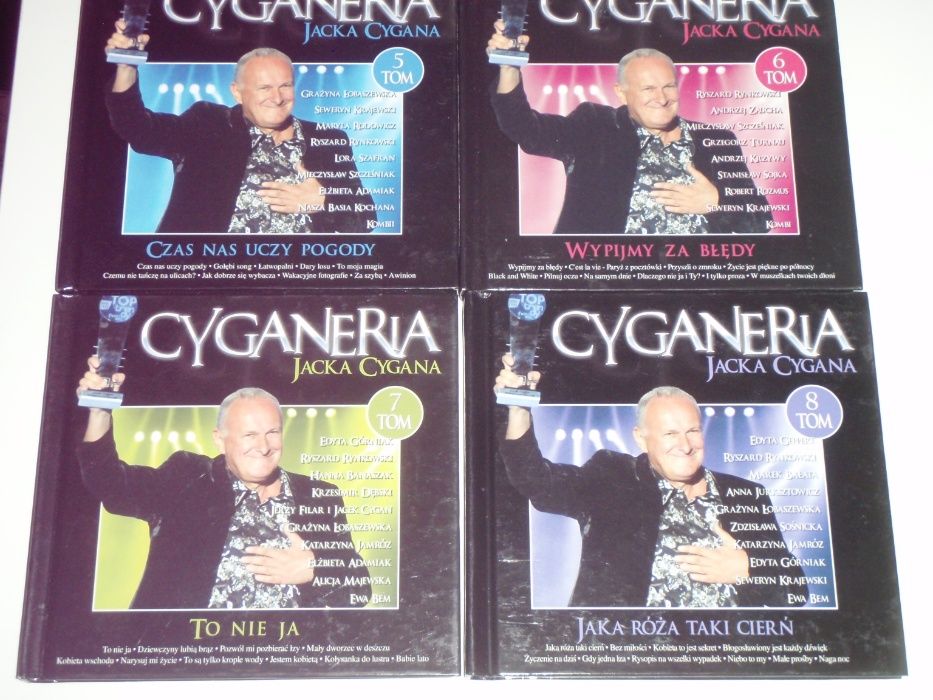 CYGANERIA Jacka Cygana komplet 10 NOWYCH płyt CD - UNIKAT