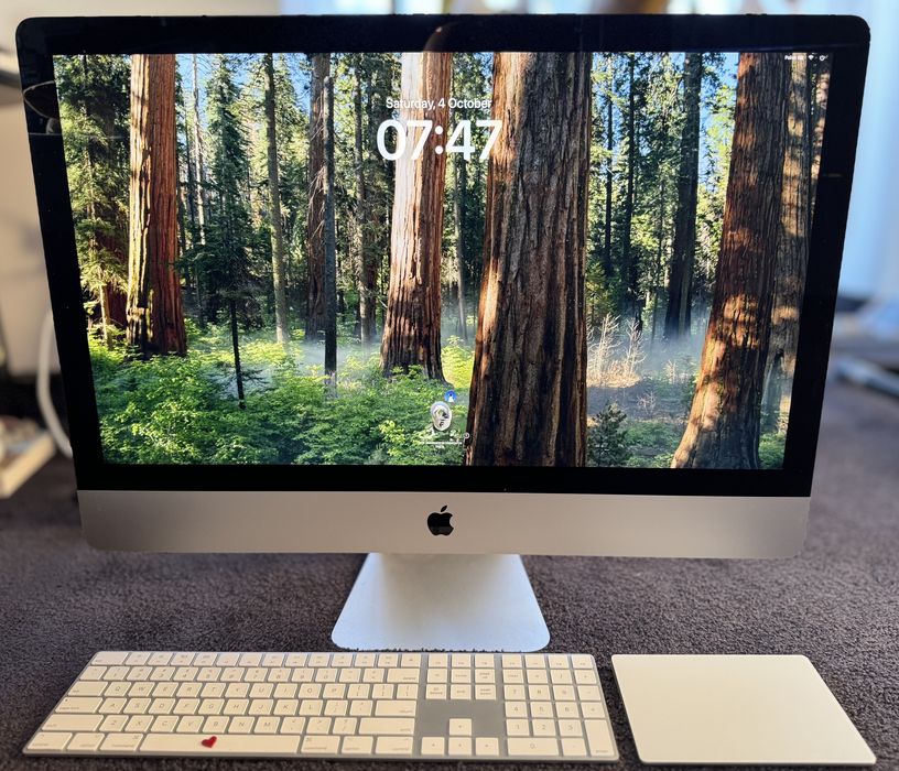 iMac 27” 5K i7 3.8 GHz/64GB RAM/2TB SSD/Radeon Pro XT 16 GB/JAK NOWY!
