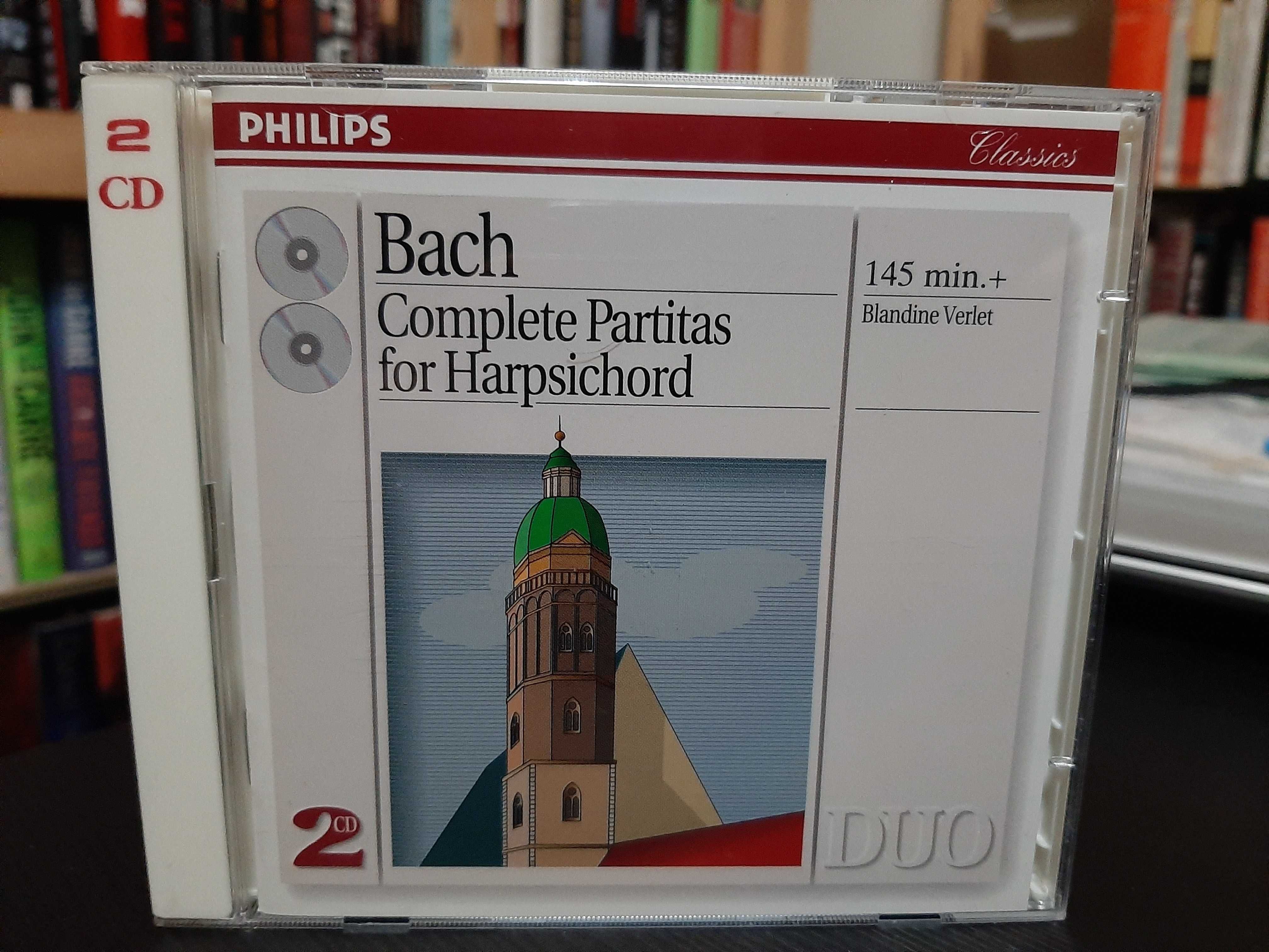 Bach – Complete Partitas For Harpsichord – Blandine Verlet – 2 cd