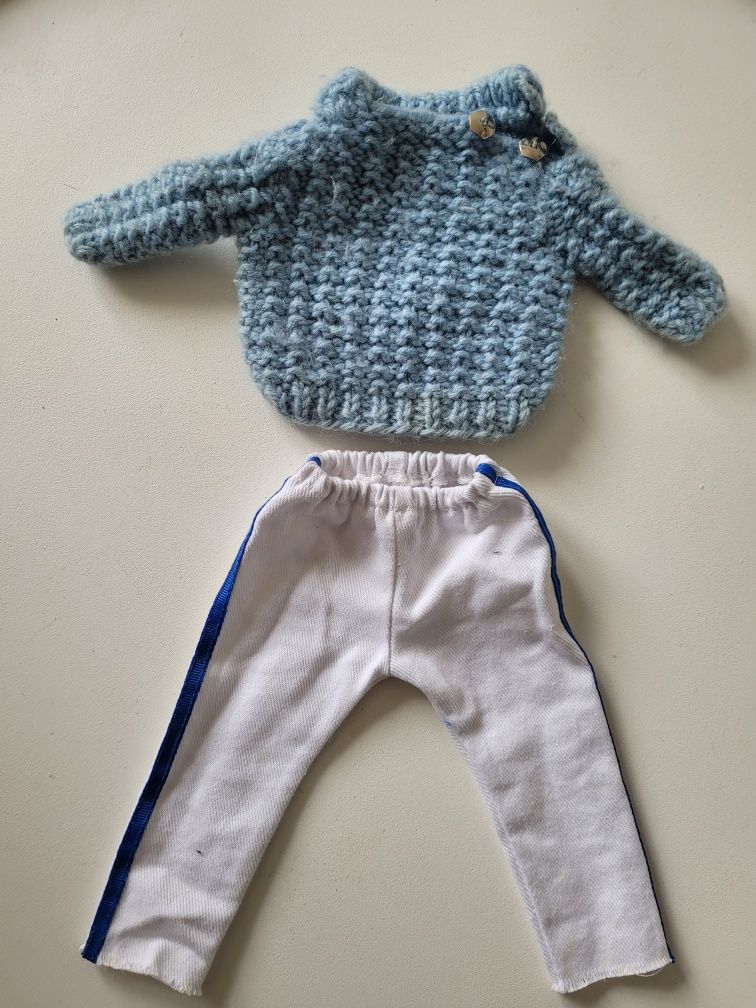 Ubranko dla lalki 40-45 cm  spodenki sweterek