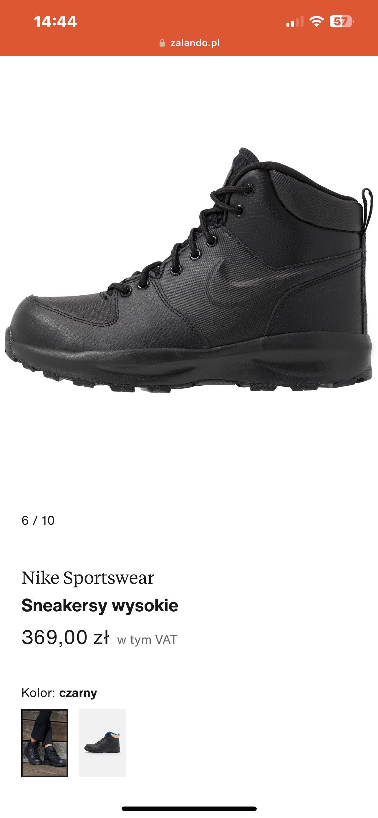 Buty Nike roz. 36,5 za kostkę