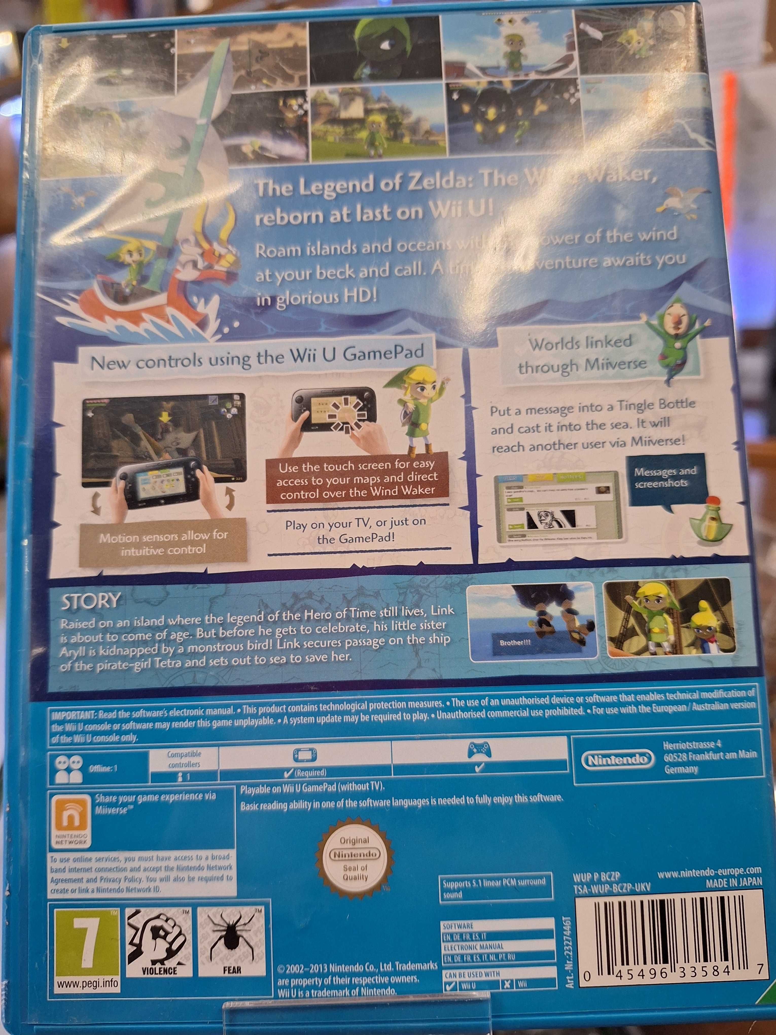 The Legend of Zelda: The Wind Waker HD Wii U, BDB, CentrumGrania