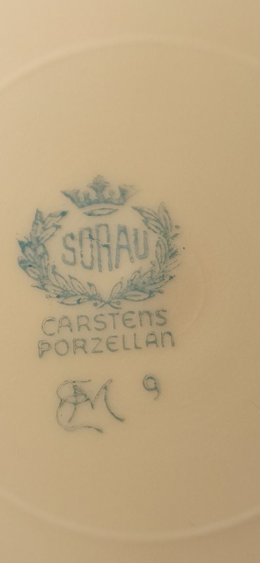 Porcelana SORAU  Patera Żary Carstens arstens