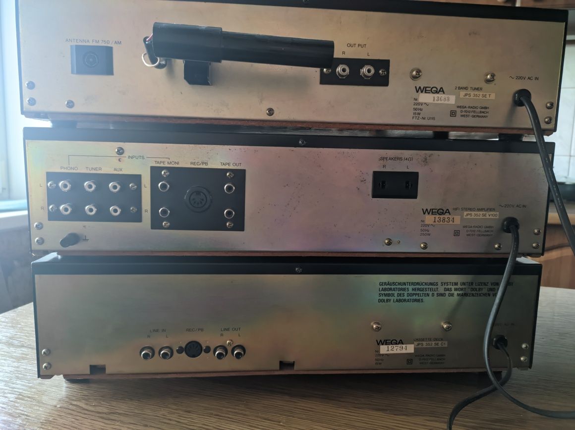 WEGA JPS 352 аудіосистема