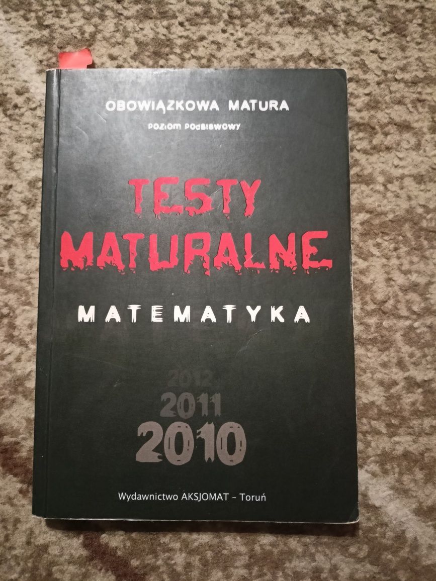 Testy maturalne - matematyka