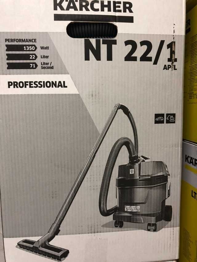 Пилосос проф. довговічний Karcher NT 22/1 Ap L./TE пылесос кершер