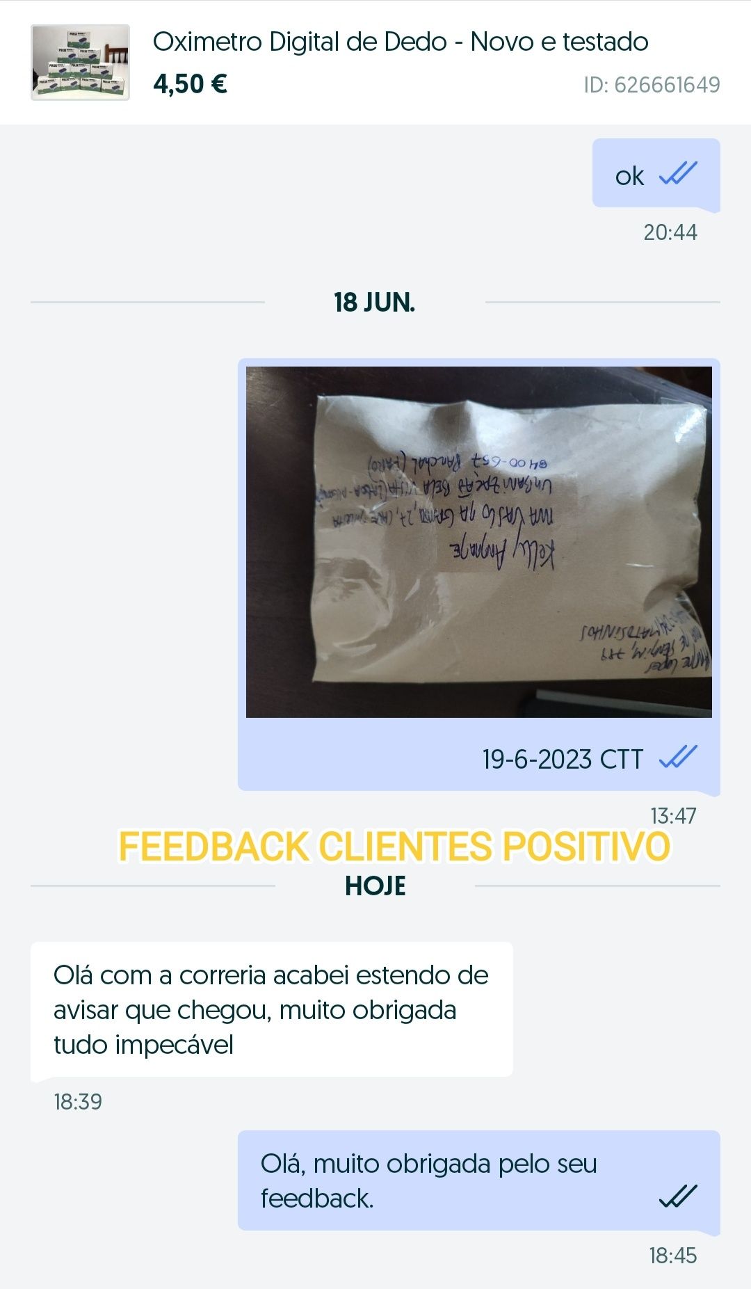 Oximetro Digital de Dedo - Novo e testado