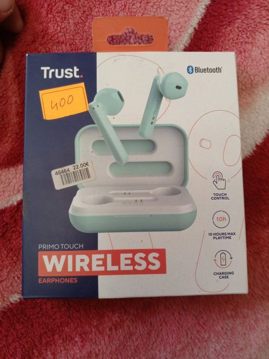 Навушники Trust Primo Touch True Wireless Mic Mint