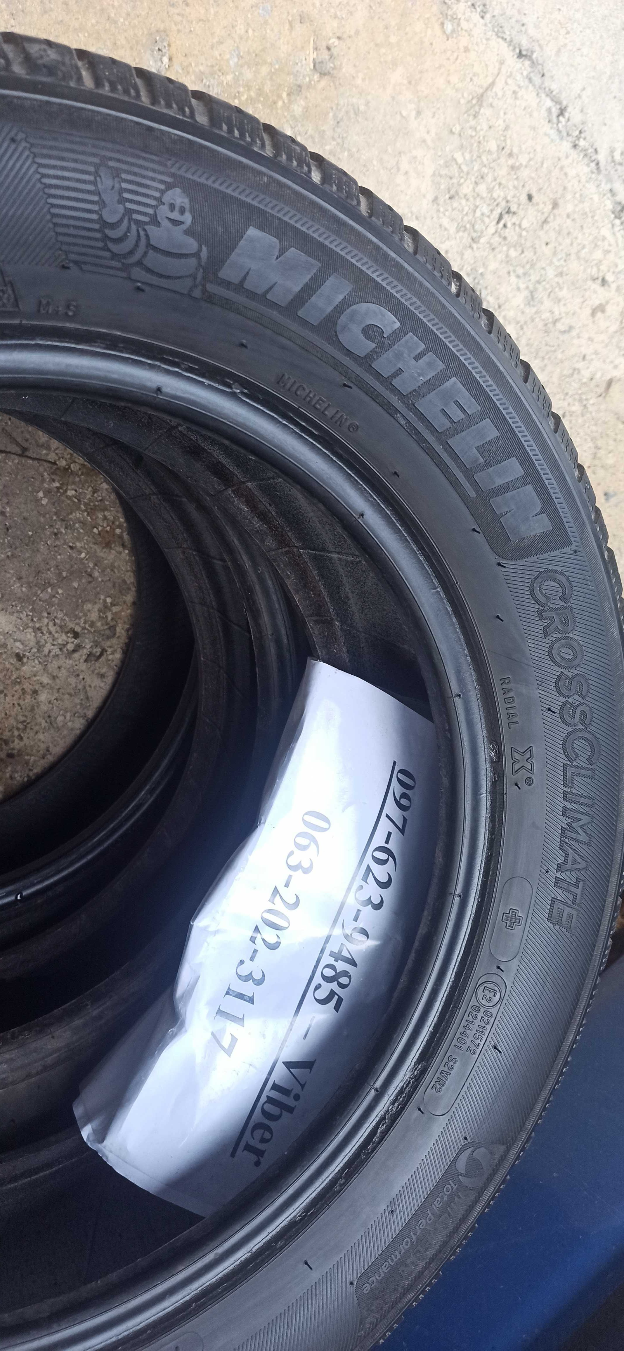 Резина Michelin Crossclimate 185/65 R15 із Європи. Гарантія