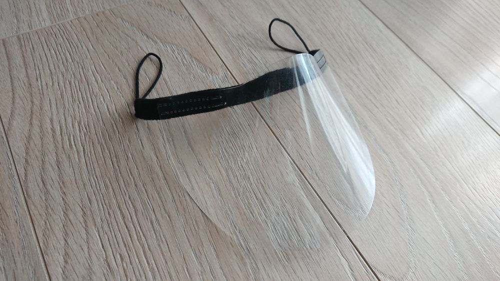 Mini przyłbica maska ochronna na twarz przyłbica ochronna