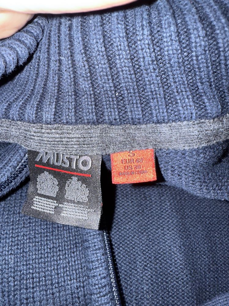 sweter męski ciemnoniebieski