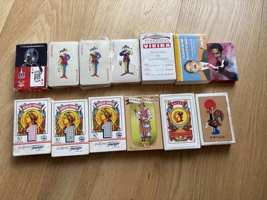 Baralhos de cartas
