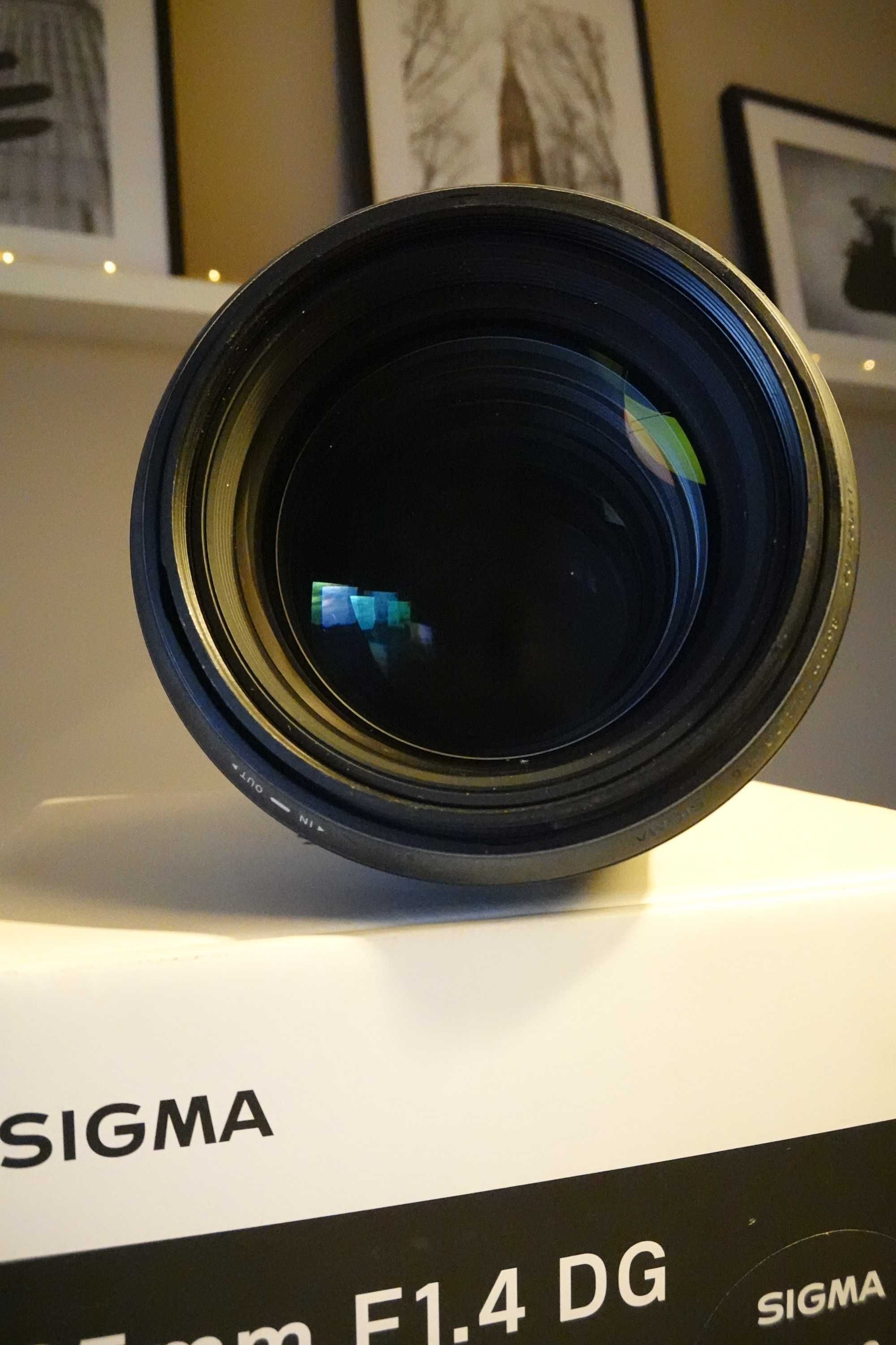 Sigma Art 1.4 85mm  para (Canon)
