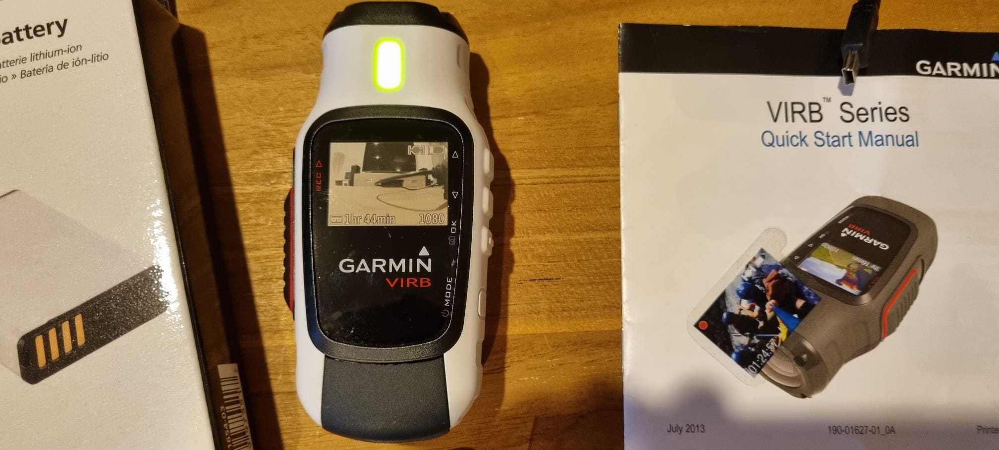 Garmin Virb Elite action camera c GPS +Kit montagem guiador, capacete
