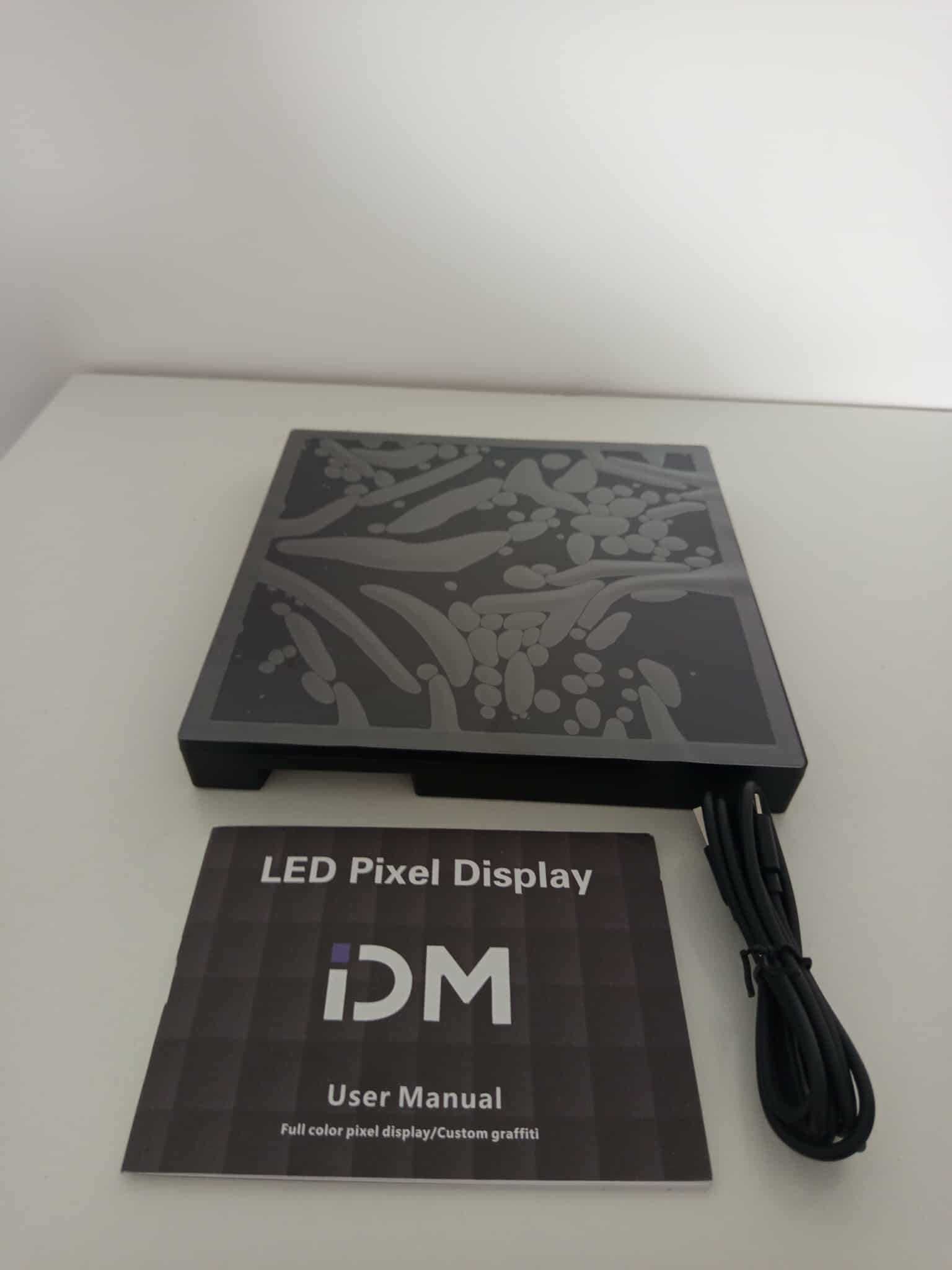 Lampa LED Ekran Pixelowy Art 32x32 Programowalny Bluetooth