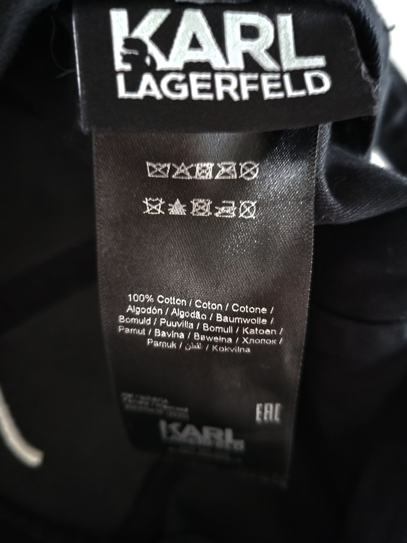 Czapka z daszkiem karl lagerfeld unisex