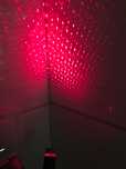laser czerwony USB lampka LED głowica disco podświetlenie