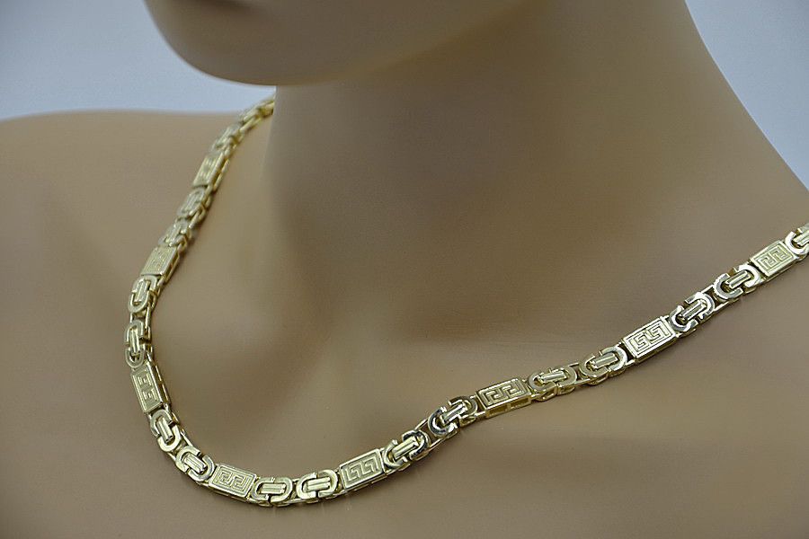 Złoty łańcuszek 14k Królewski + Versace 100g WYJĄTKOWY cc050y K