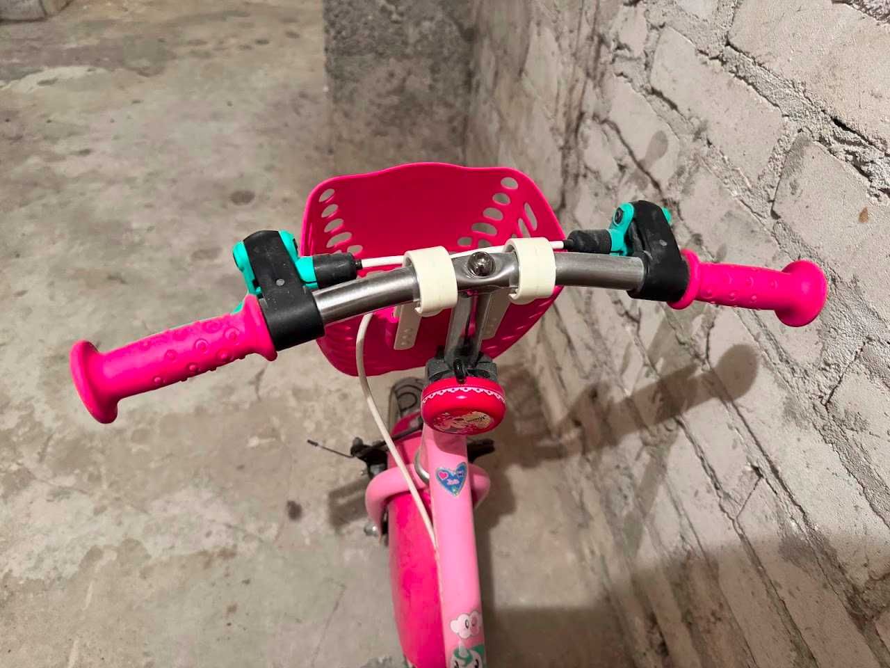 Rower dziecięcy 14 BTWIN UNICORN Różowy