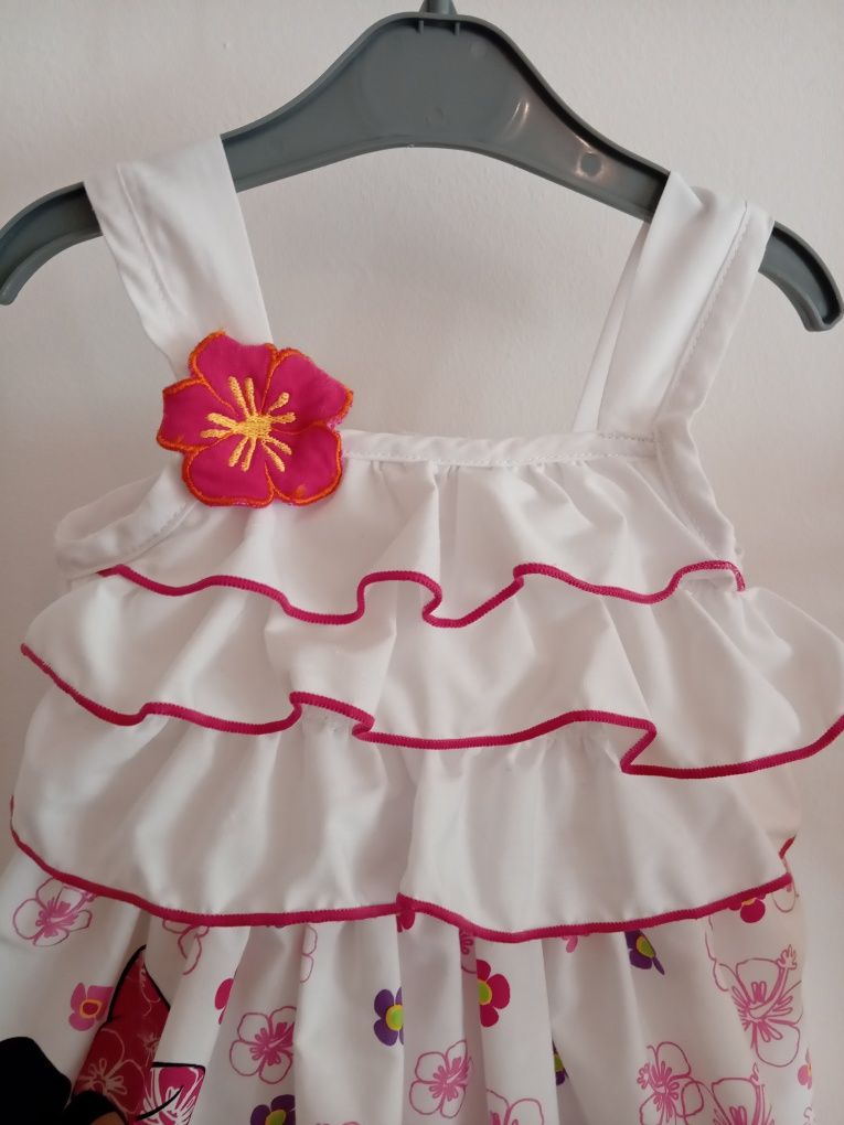 Vestido princesa 9-12 meses oficial Minnie Mouse Disney Baby