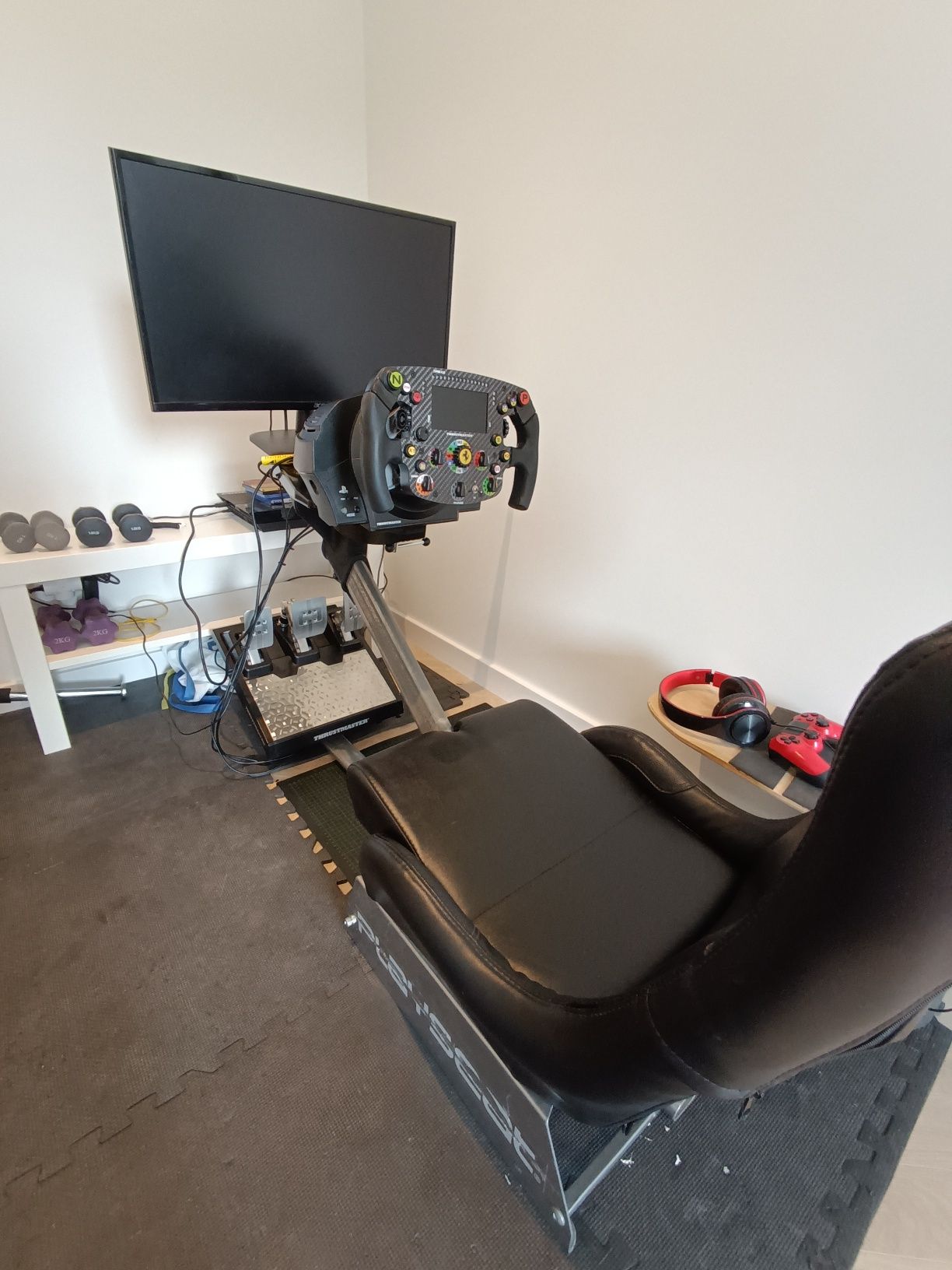 Zestaw do simracingu F1 Fotel Playseat + Thrustmaster T300 + SF1000 +