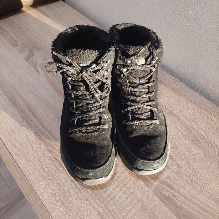 Утелпені черевики скечерс 144770-BBK On-The-Go Stellar Winterize Black