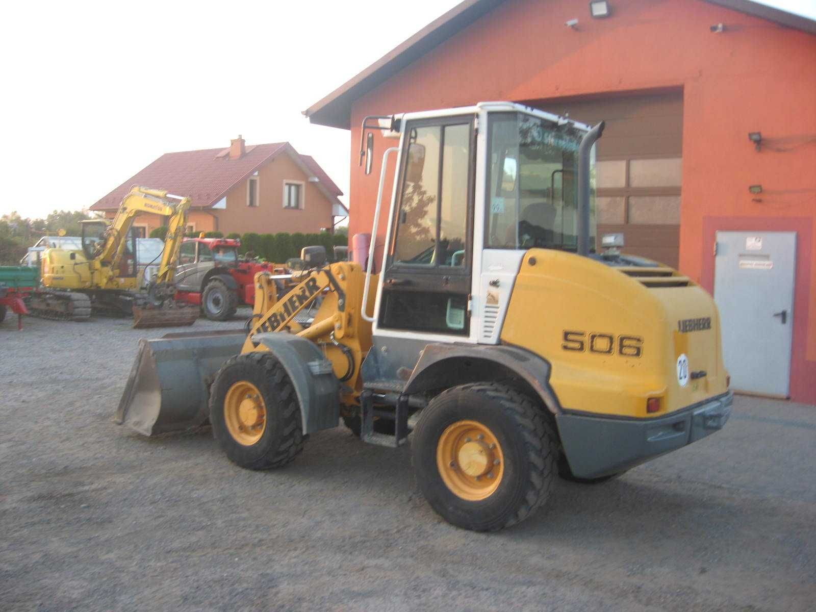 Ładowarka  kołowa LIEBHERR 506 z 2008r
