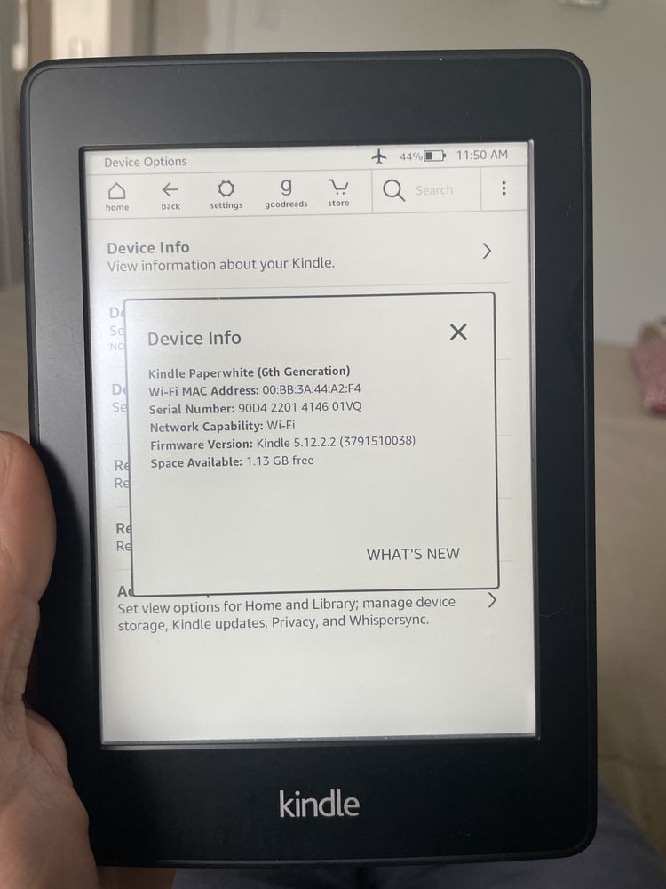 Kindle Paperwhite 2 (6th gen)