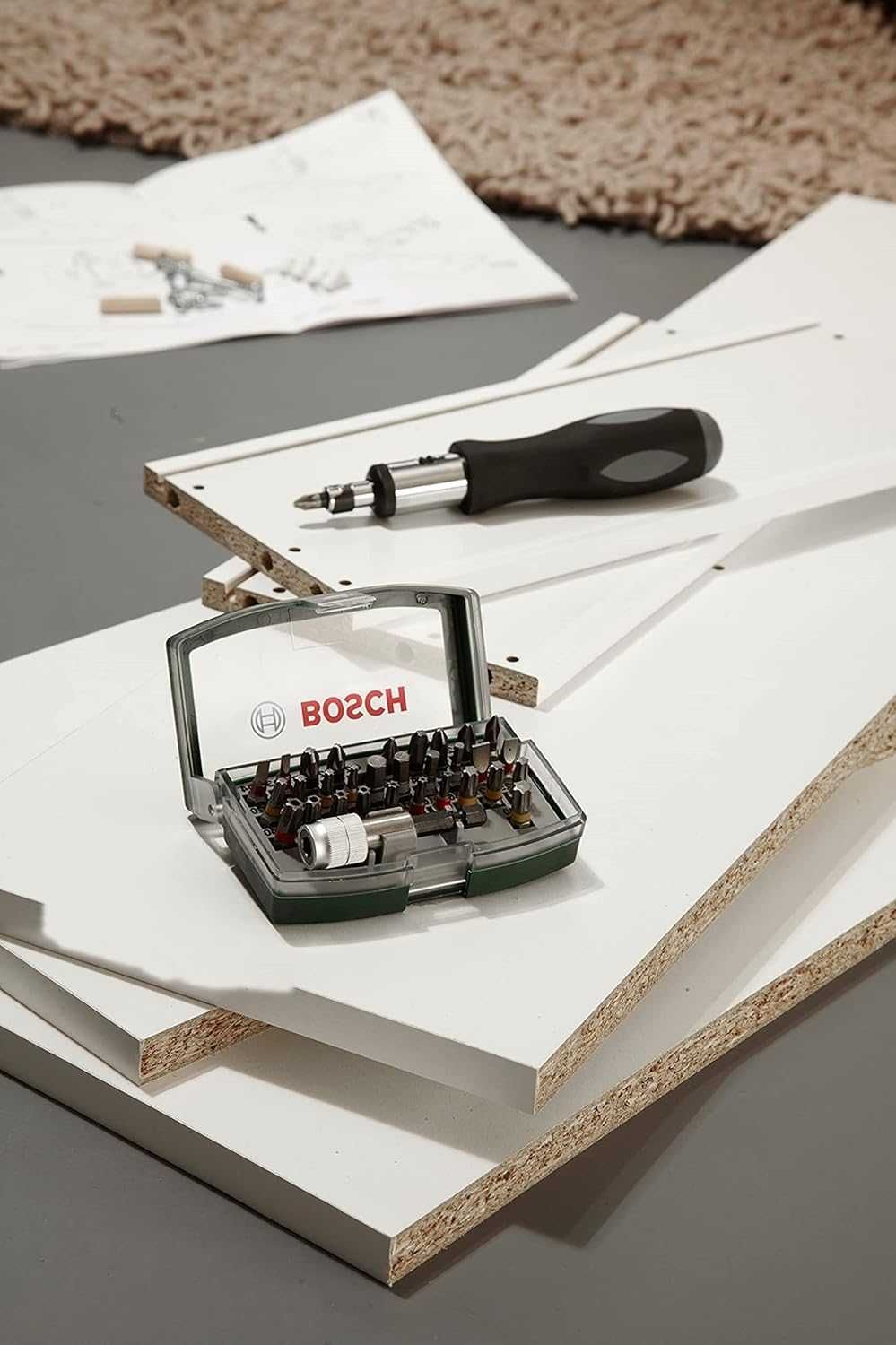 Bosch Home and Garden 32-częściowy zestaw bitów do wkrętarek BITY