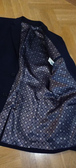 Męski garnitur rozm 38  pas 84 cm