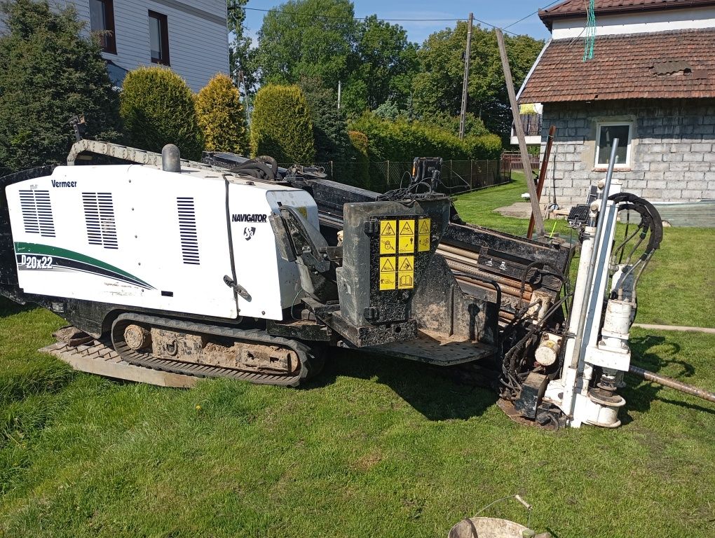 Przewiert sterowany HDD, przewiert pod drogą Ditch Witch Kraków +200km