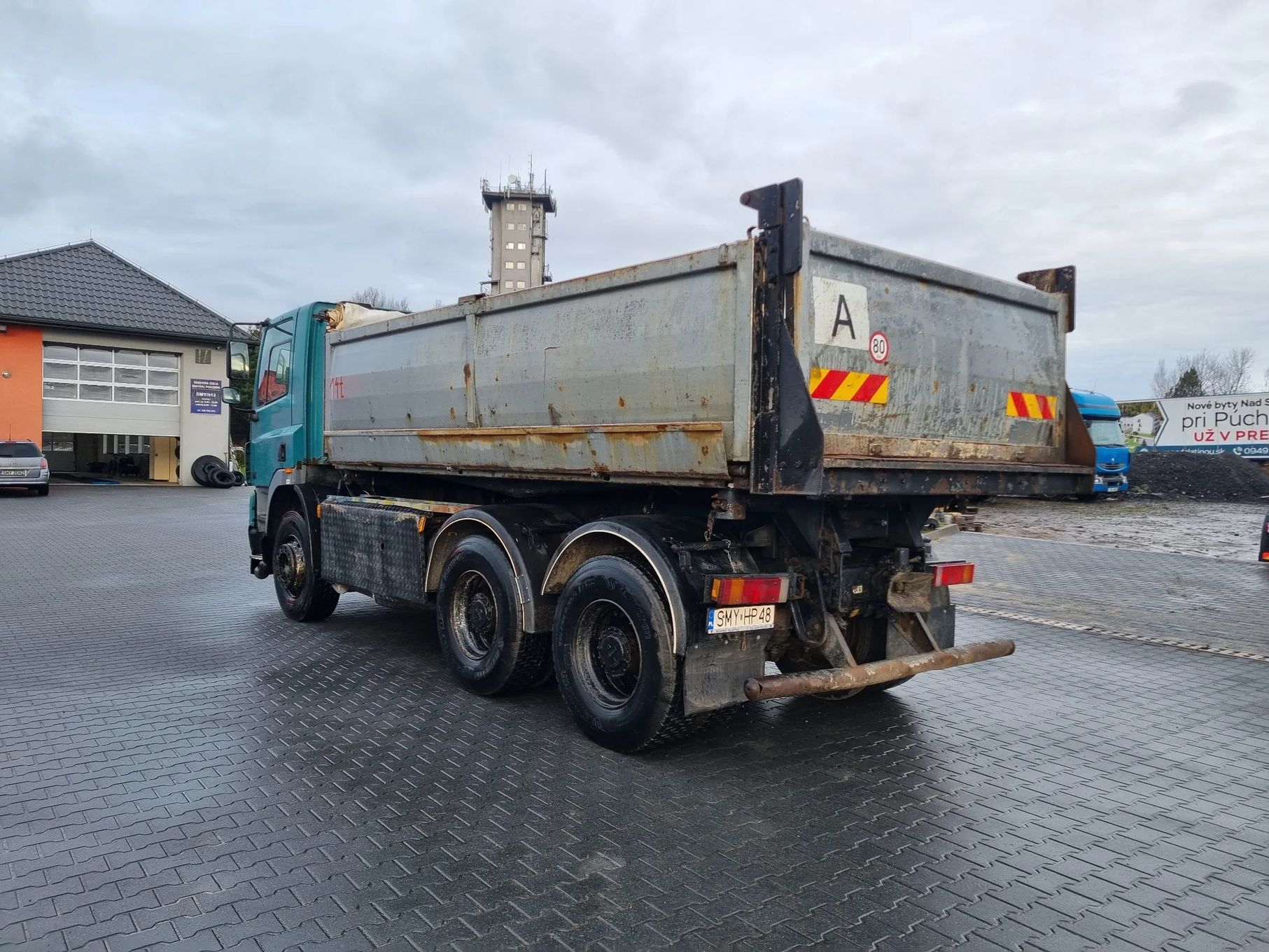 DAF CF 85.430 6x4  tacho na tarczki manual